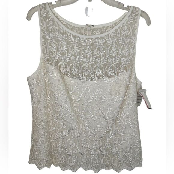 David’s Bridal Michaelangelo Ivory Lace Embroidered Sequin Wedding Dress 16 - Picture 3 of 12